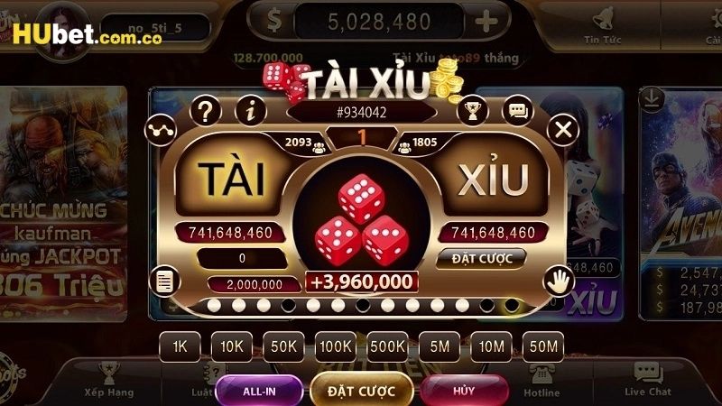 Tài xỉu online 